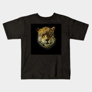 Jaguar portrait Kids T-Shirt